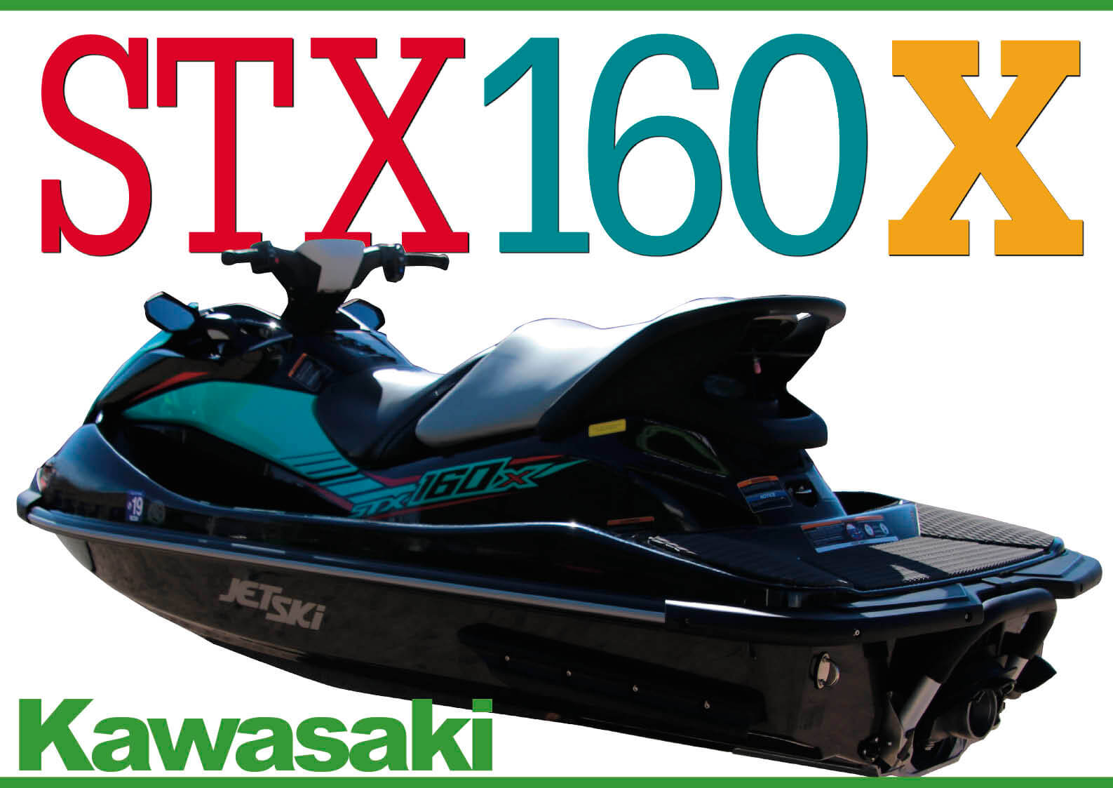 カワサキ ジェットスキー2020年モデル「STX 160」速報【動画付き】 (1 